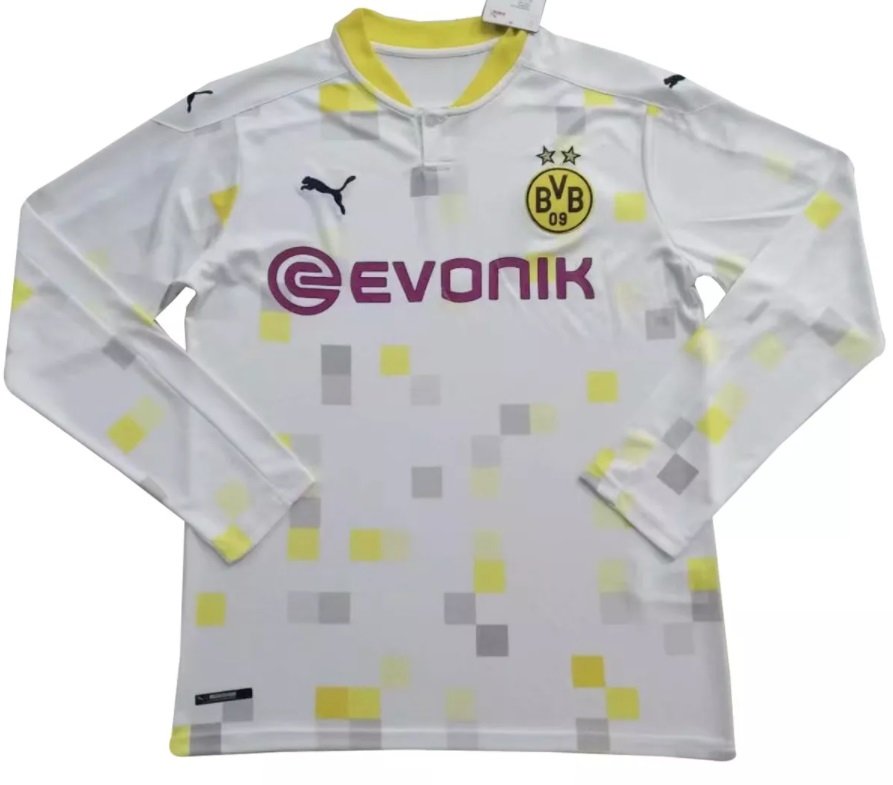 Camisa oficial Puma Borussia Dortmund 2020 2021 III jogador manga comprida
